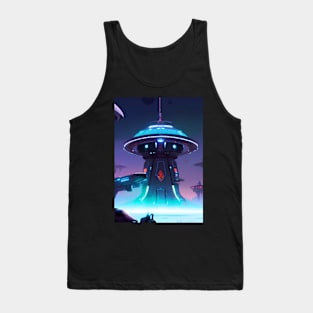 SPACE TELEPORT Tank Top